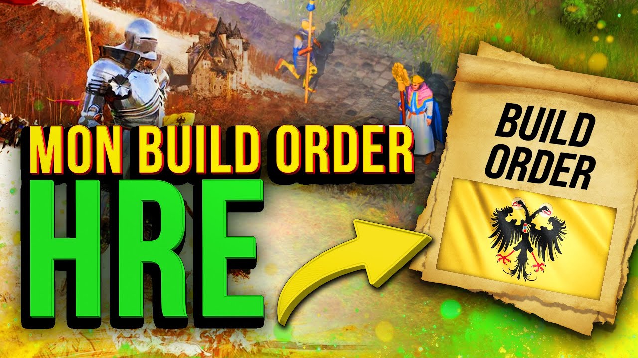 Mon build order proscout Holy Roman Empire !