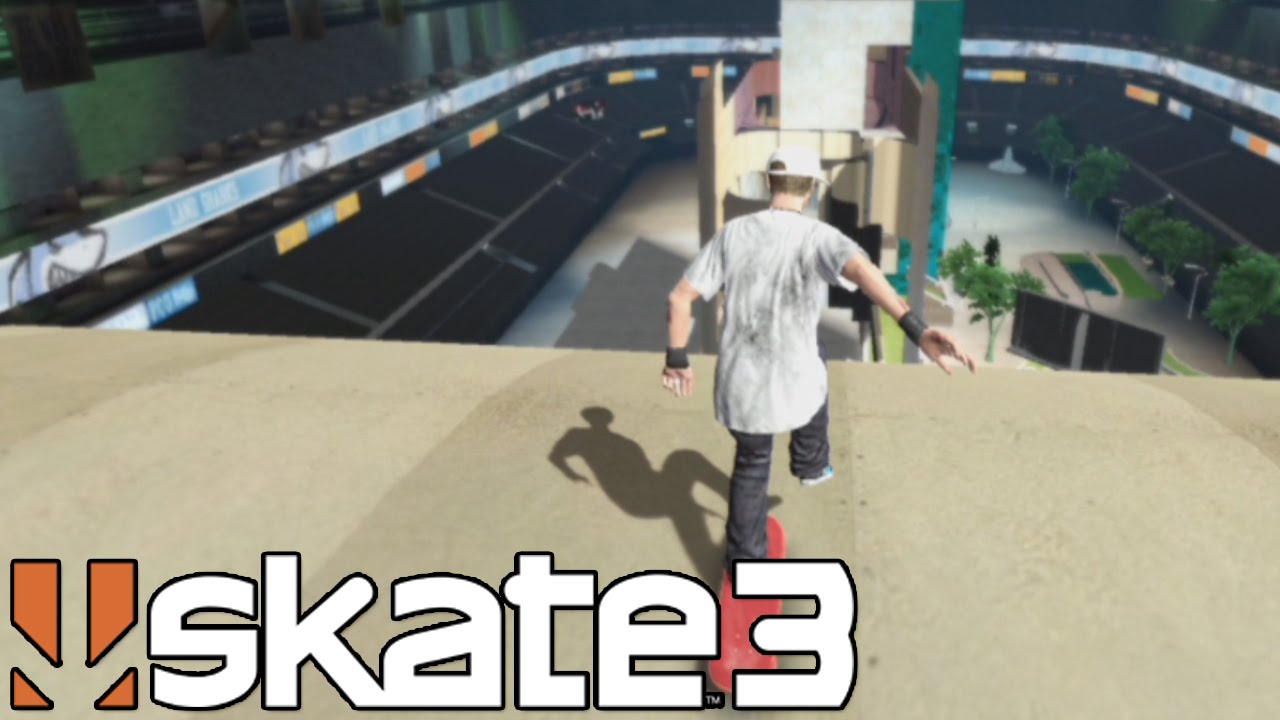 Skate 3 - Wallride Center! Andando Pelas Paredes! Mapa Épico! (Skate Share Pack) - Parte #109