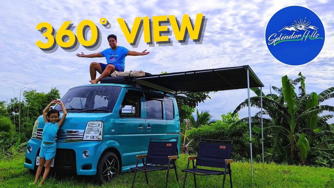 Ang lakas ng hangin dito! | Splendor Hills | Mini Van Life | DJI NEO
