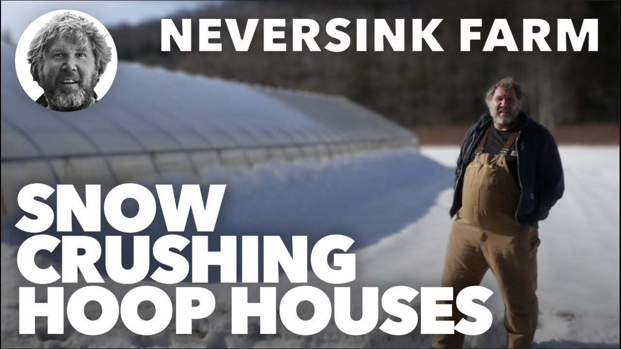 Snow Crushing Hoop Houses? What I do.