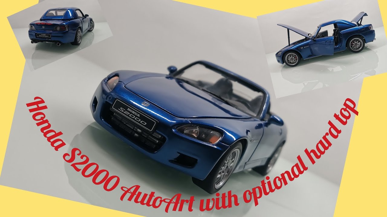 Honda S2000 AutoArt with optional hardtop