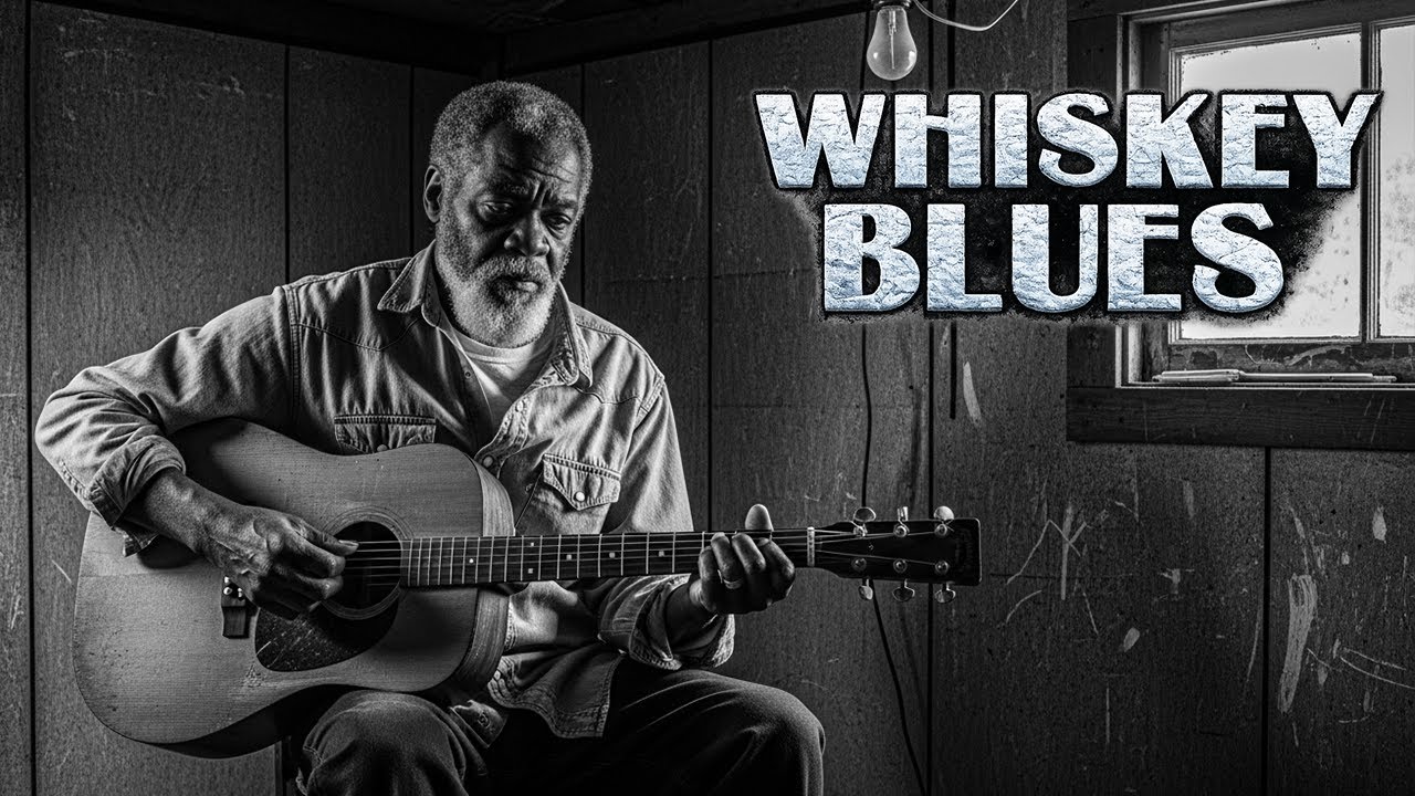 Relaxing Whiskey Blues Music | Slow Whiskey Blues Songs for Midnight Mood