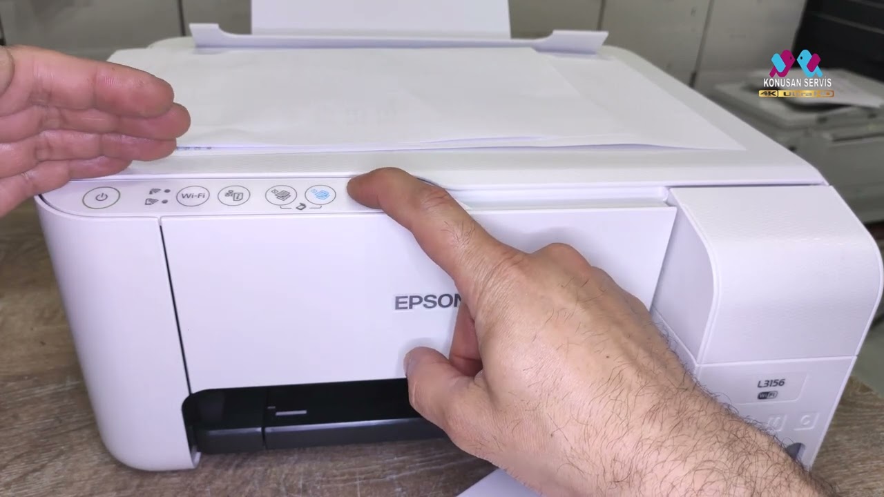 EPSON L3156 Baskı Kafa Temizleme Yaptırma - EPSON L3156 Print Head Cleaning - Video Guide