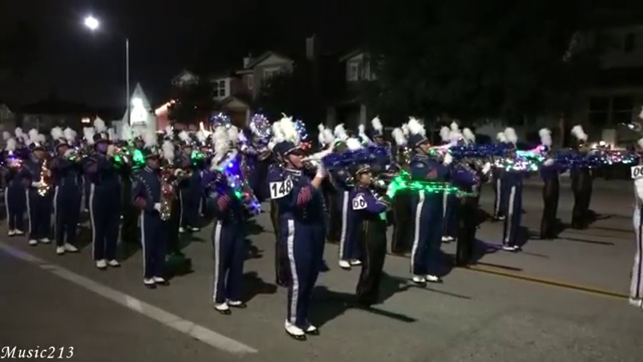 John Glenn HS & Santiago HS - Nobles of the Mystic Shrine - 2015 Covina Christmas Parade