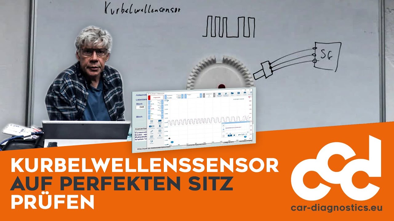 Kurbelwellensignal? - messen, prüfen und erklären mit Perki!