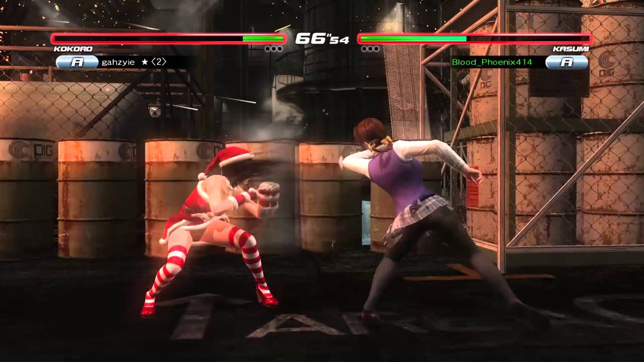 The Road To Mugen Tenshin. Kasumi (Me) Vs Kokoro (gahzyie)