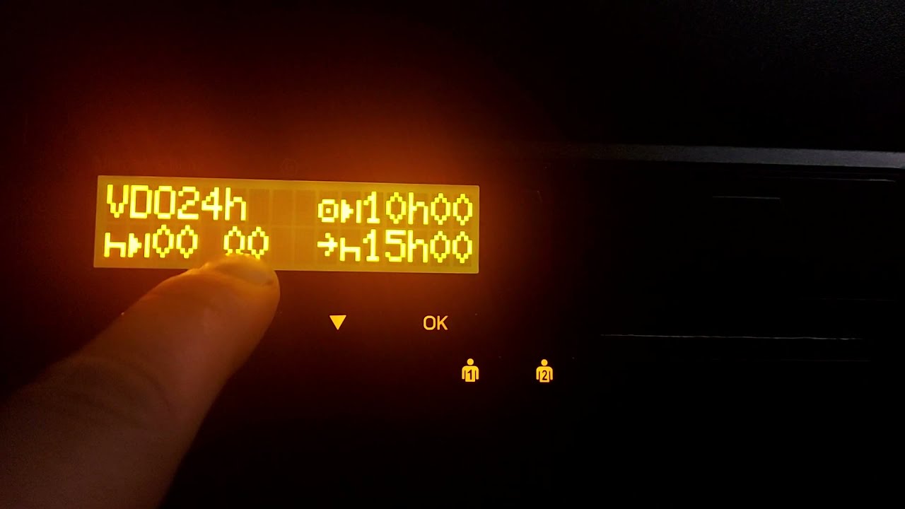 Vdo 2.1 takograf ekranları anlatımı