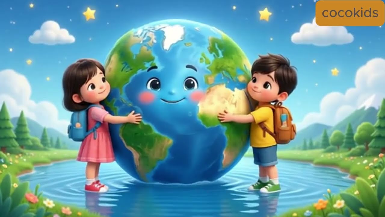 The Planet Song - 8 Planets of the Solar System Song for Kids | KidsLearningTube cocokids