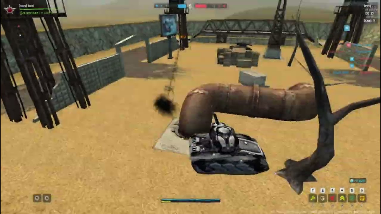 Baki vs Allowed ( ez , bot , d3s , crying ) | Tanki Online XP/BP Zone