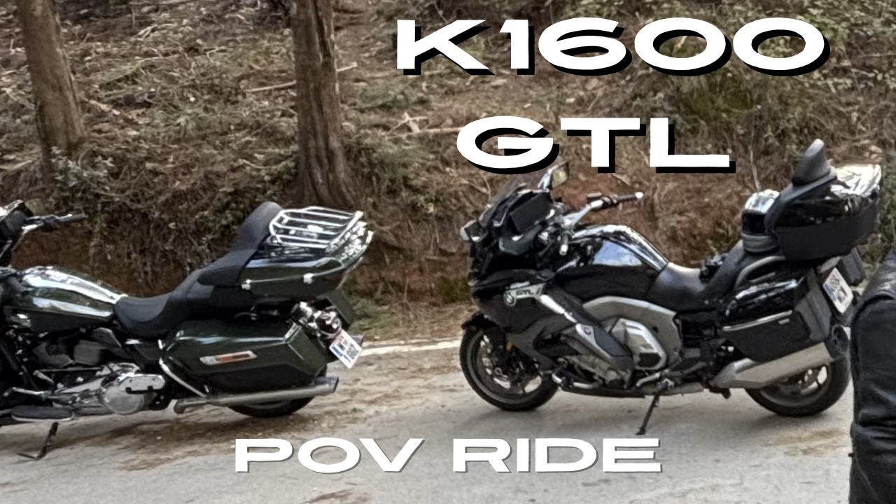 BMW K1600 GTL POV Ride around Málaga