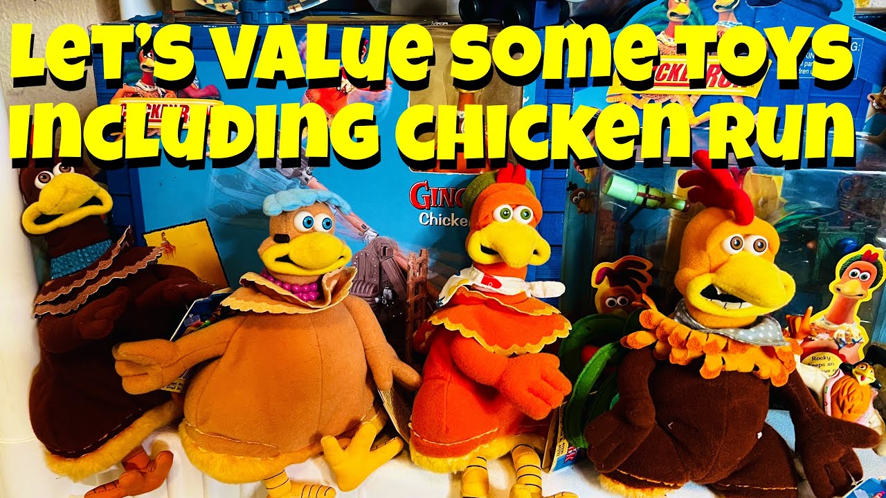 Let’s appraise Chicken Run, Trolls, vintage toys. “Valuing My Toy Collection” Episode 