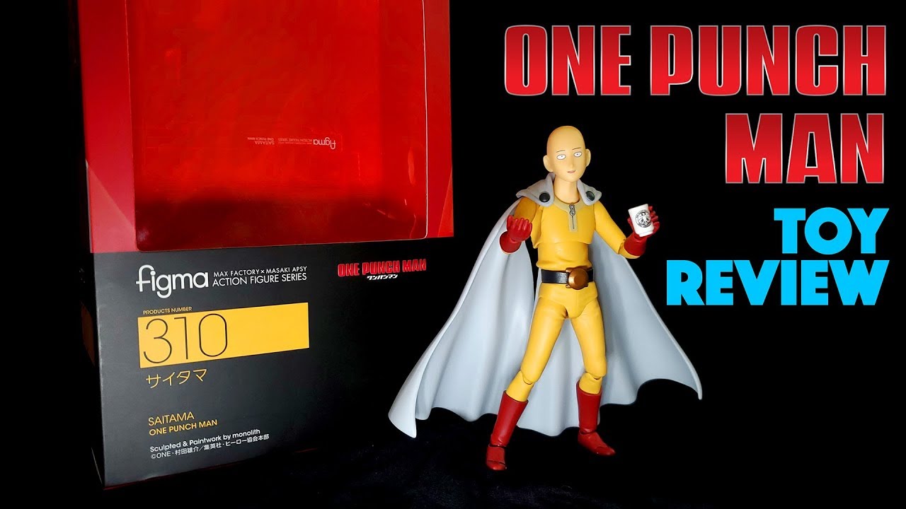 UNBOXING! One Punch Man Saitama Figma Action Figure Series - Toy Review!