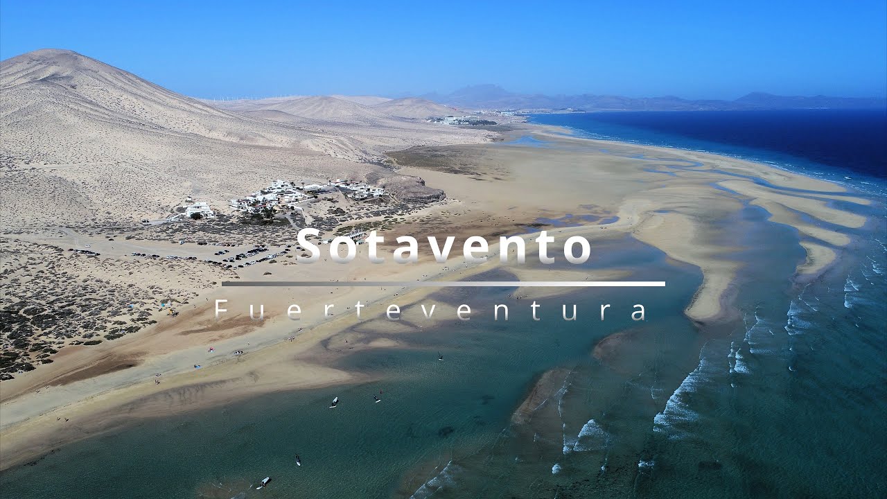 Sotavento | Fuerteventura | Canary Islands | 4K DRONE FILM