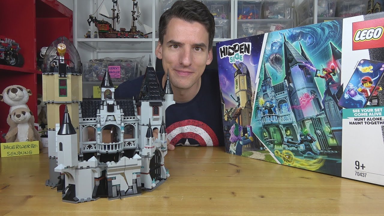 LEGO® weiß, Kinder sollten möglichst oft am Telefon hängen! Hidden Side 70437 Geheimnisvolle Burg