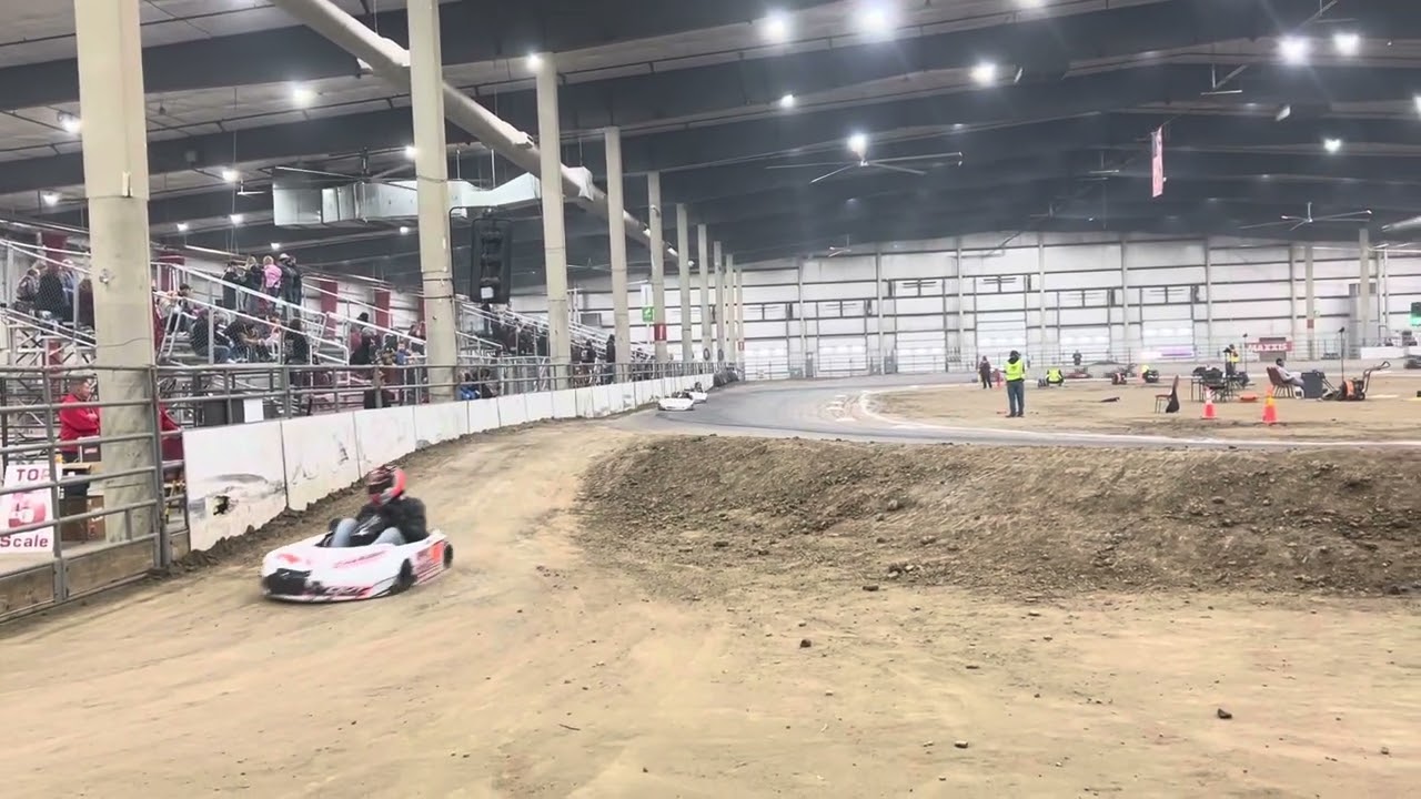 Nick Luetje feature win at the 2026 Nebraska Kart Shootout in Adult Pro Clone Medium