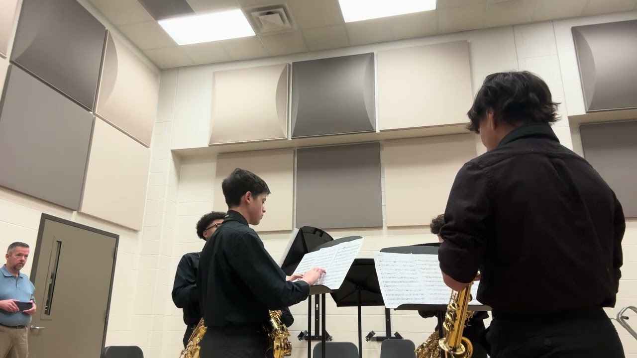 Suite for Saxophones mvt ii & iv: Paul Creston - Clear Lake HS Saxophone Quartet