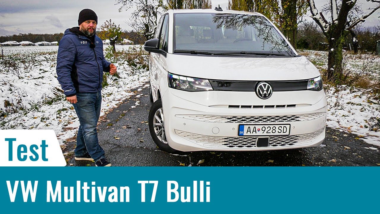 Volkswagen Multivan T7 Bulli 4K: Najlacnejší Multivan aký som mal v rukách so základným podvozkom