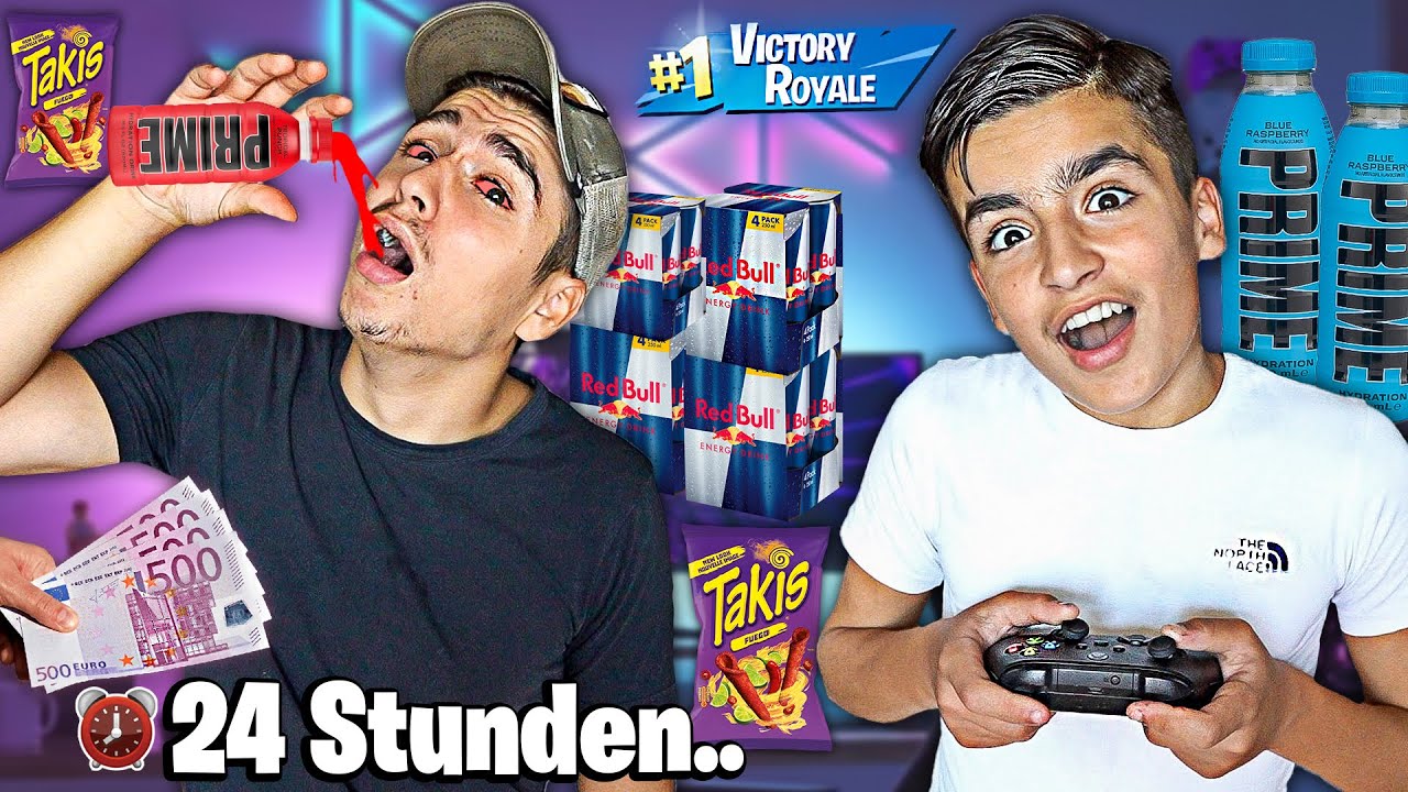 WER zuletzt FORTNITE SPIELEN aufhört GEWINNT - 24h Challenge