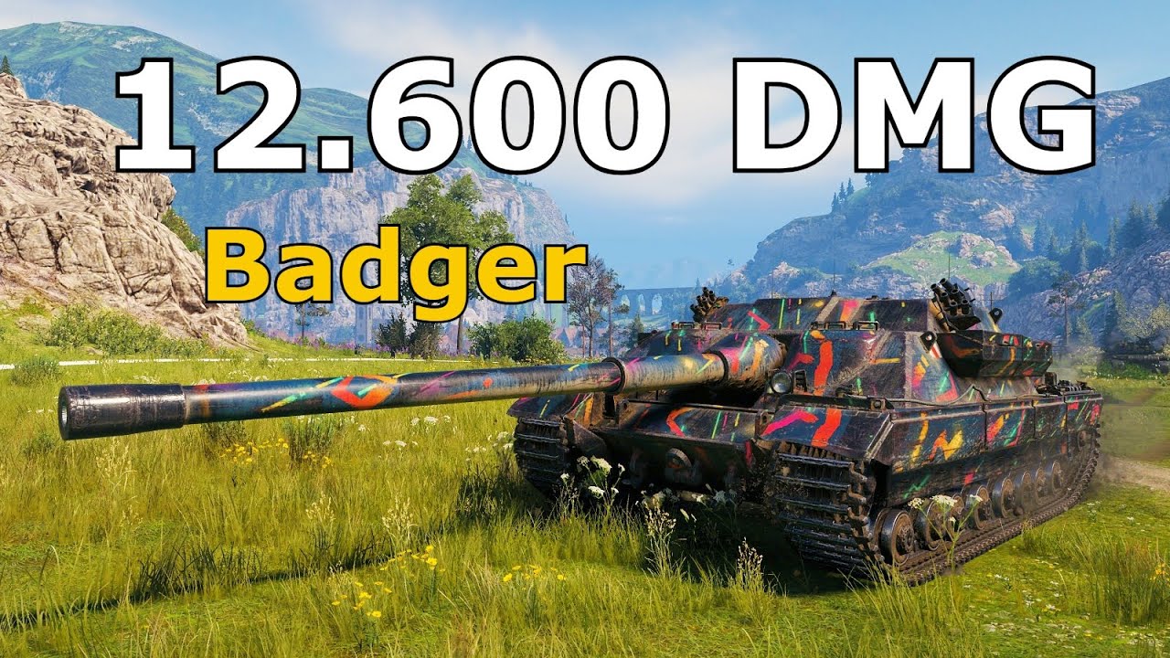 World of Tanks FV217 Badger - 6 Kills 12,6K Damage