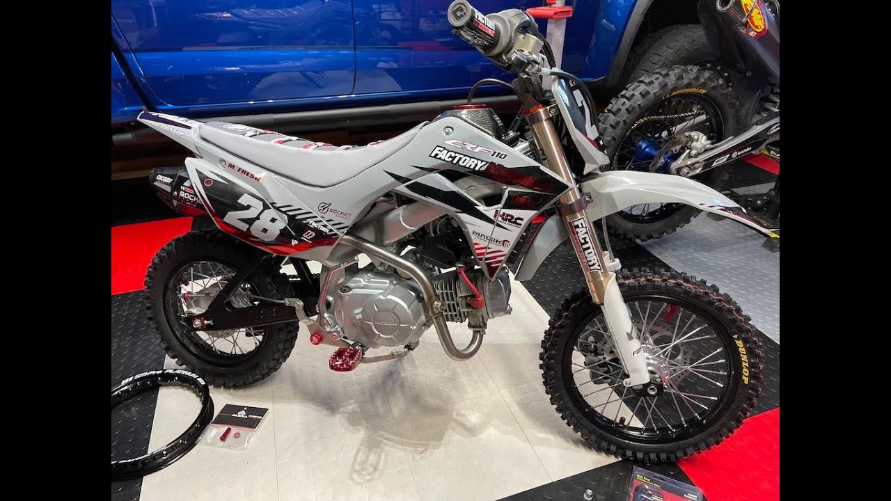 2020 Honda CRF110 Clutch & Yuminashi oil pump install