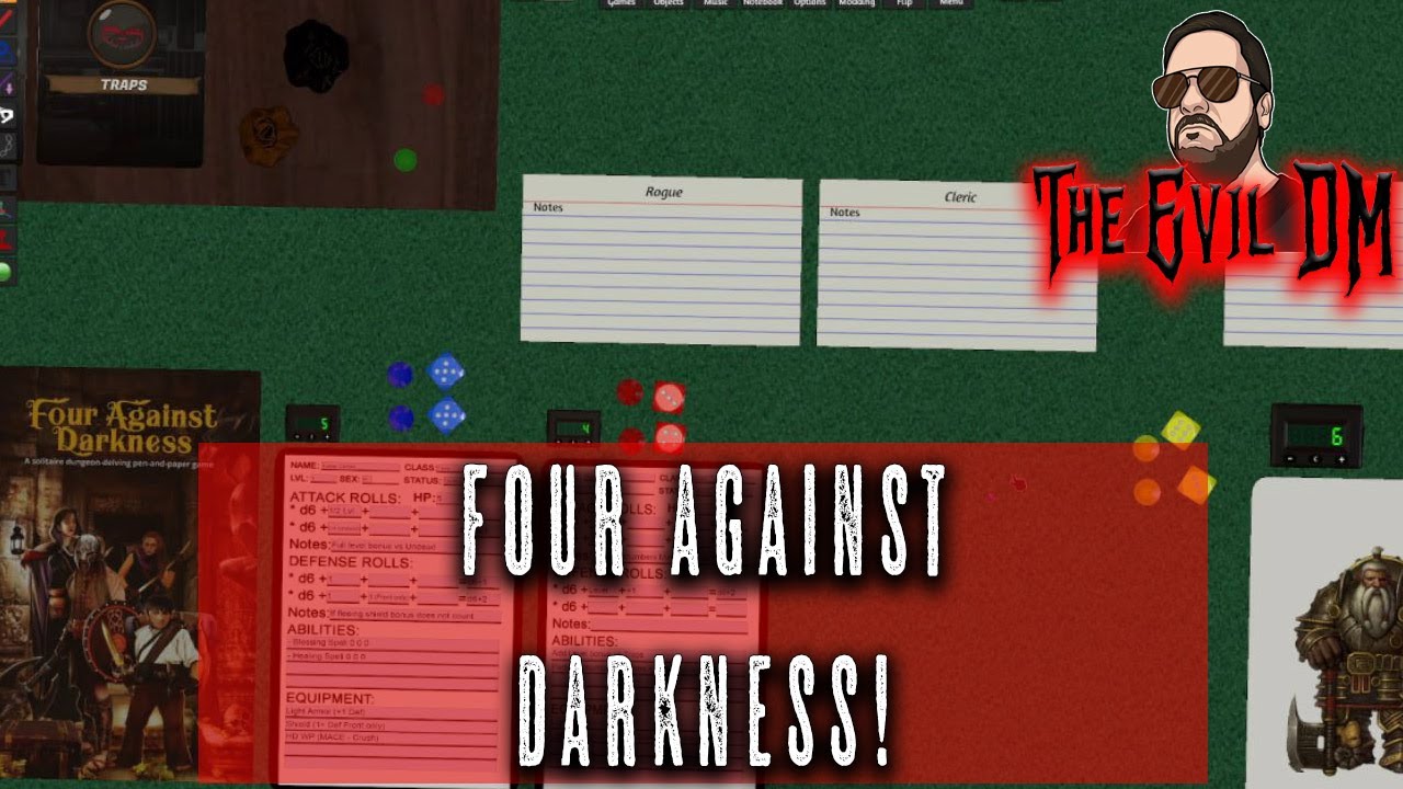 Four Against Darkness Core Rules | Co-op Play | 01