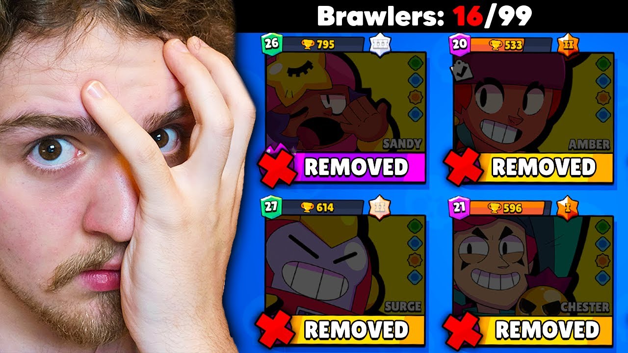They REMOVED 83 Brawlers This Time...