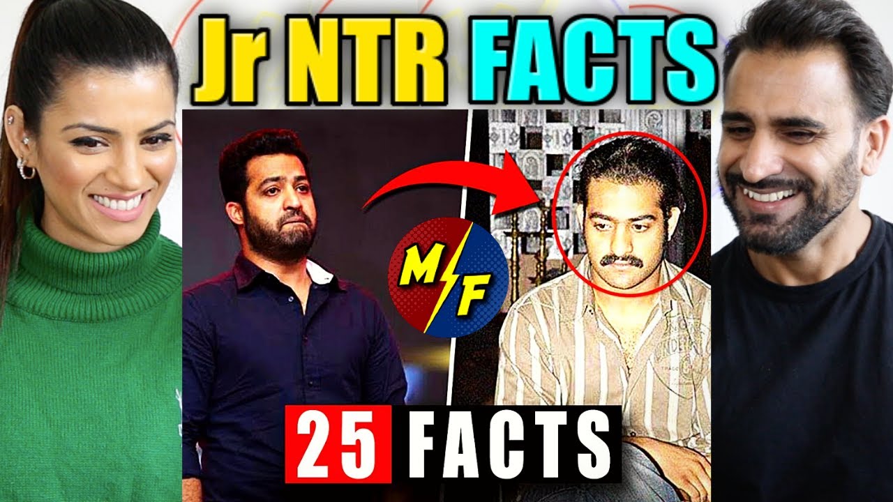 25 Facts You Didn't Know About Jr NTR In Hindi | RRR Movie | The Duo Facts | REACTION!!