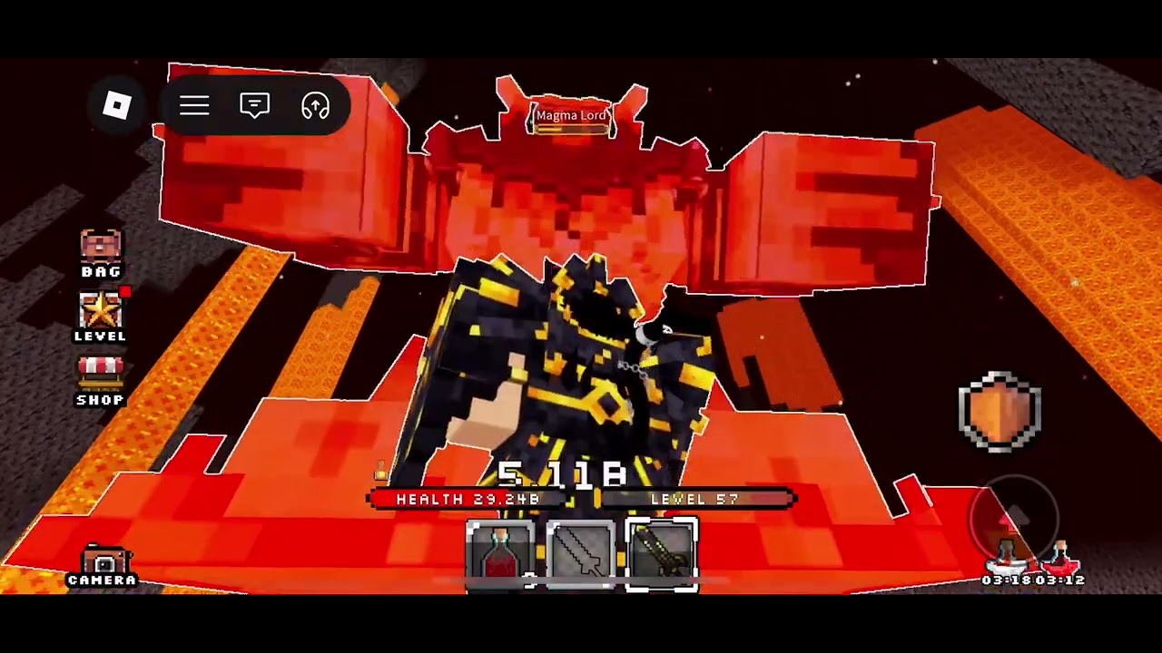 Blox loot solo magma boss 