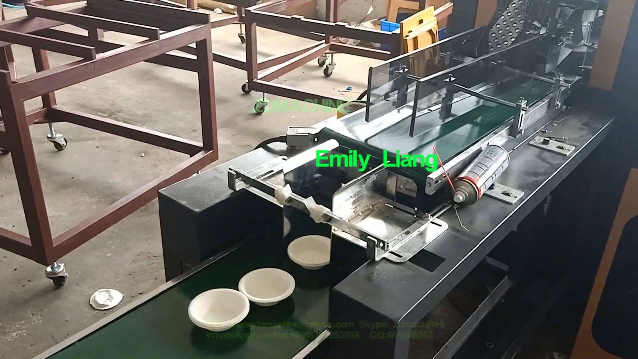 ZD BRAND Single station high speed paper bowl /dona plate making machine