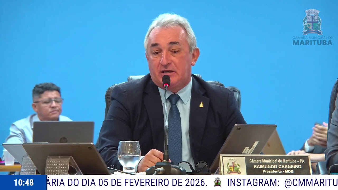35ª SESSÃO ORDINÁRIA DO DIA 5 DE FEVEREIRO DE 2026