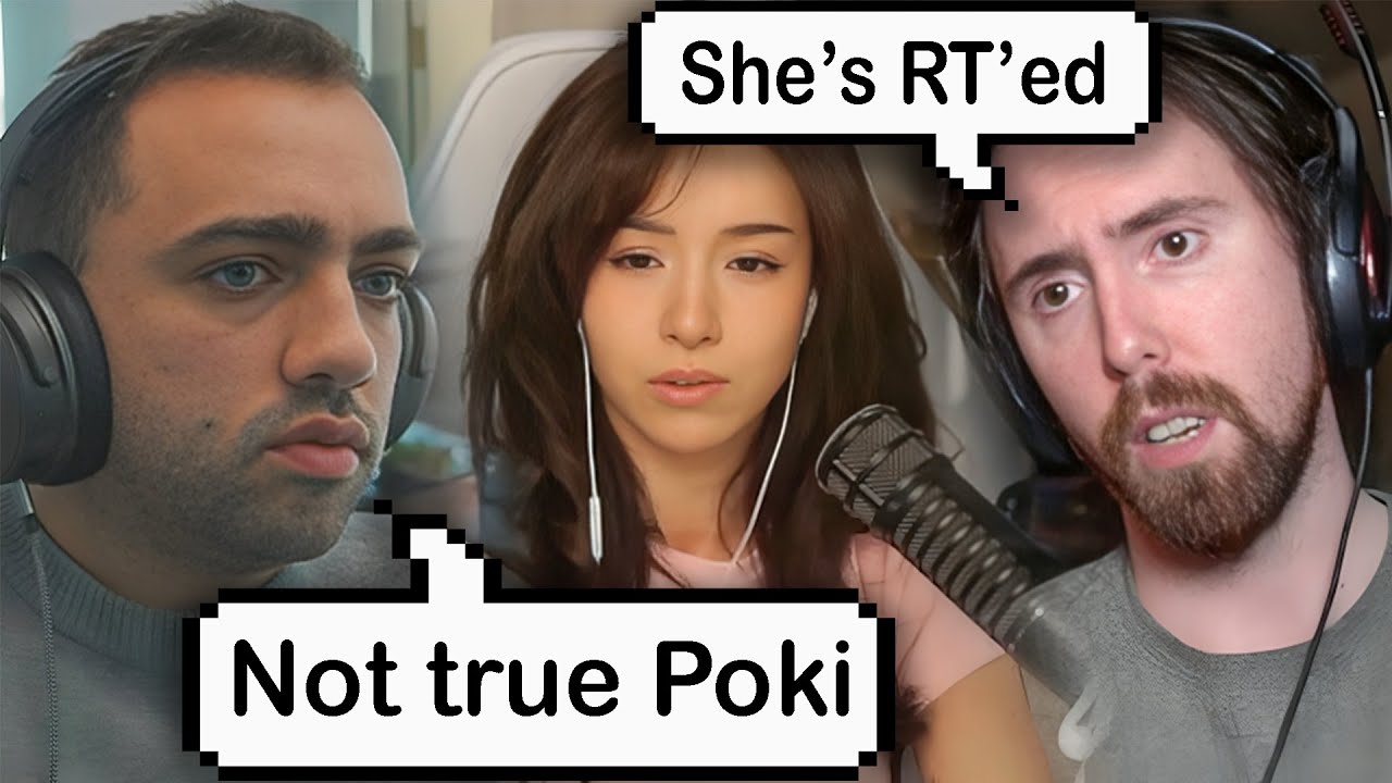 Mizkif On Pokimane's Backlash   Male streamers, Asmongold Responds