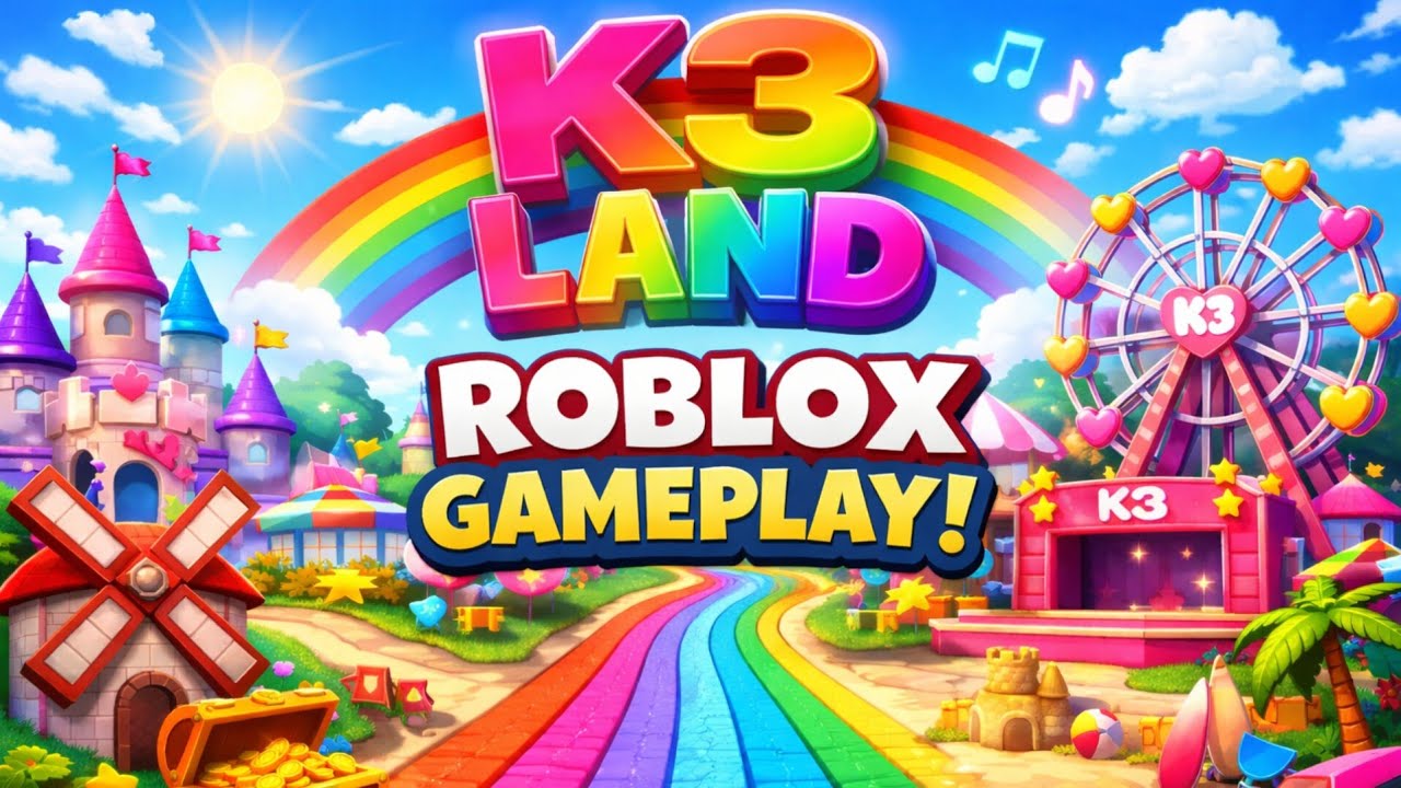k3  regenboogland gameplay