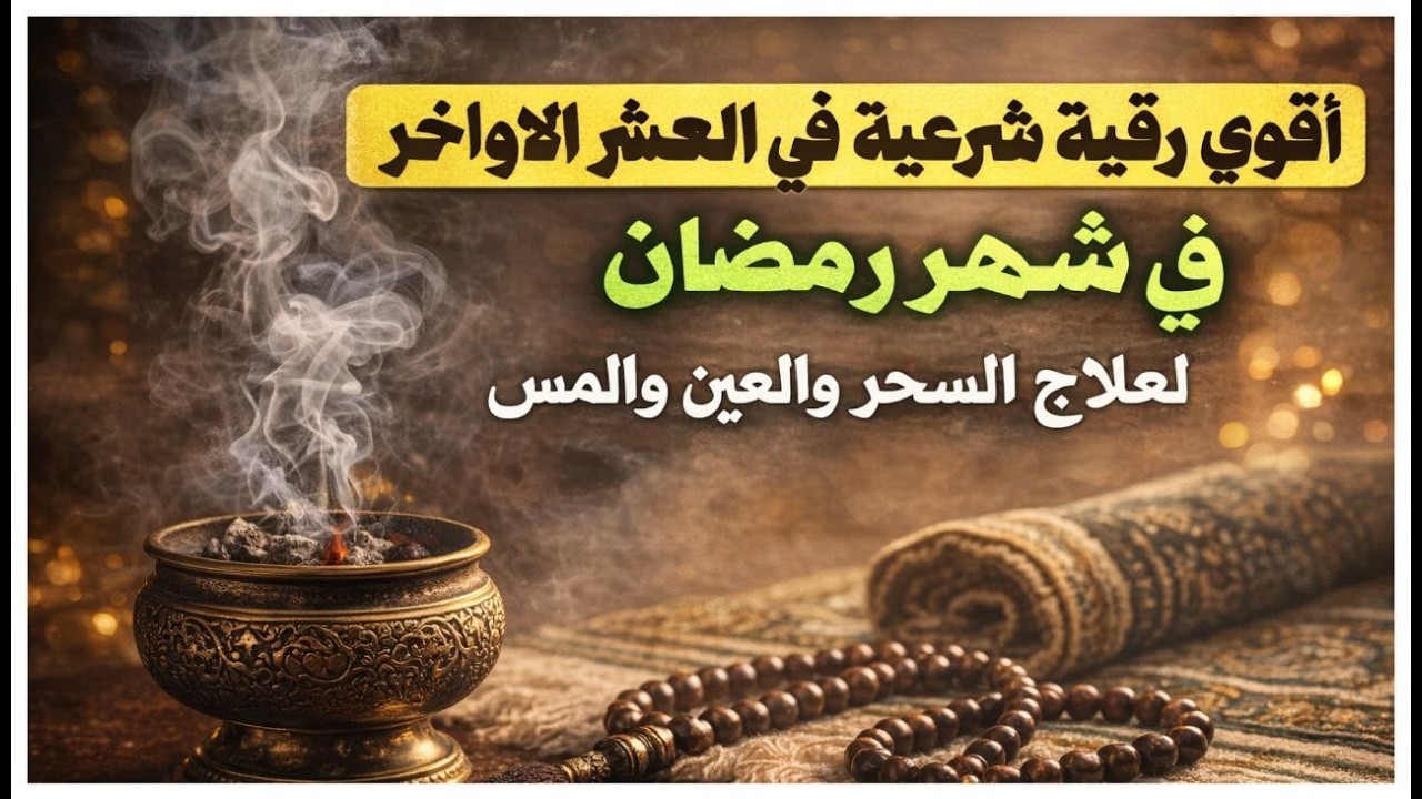 أقوي رقية في العشر الاواخر من شهر رمضان لمنع تجديد السحر و رد السحر على الساحر و استخراج المس
