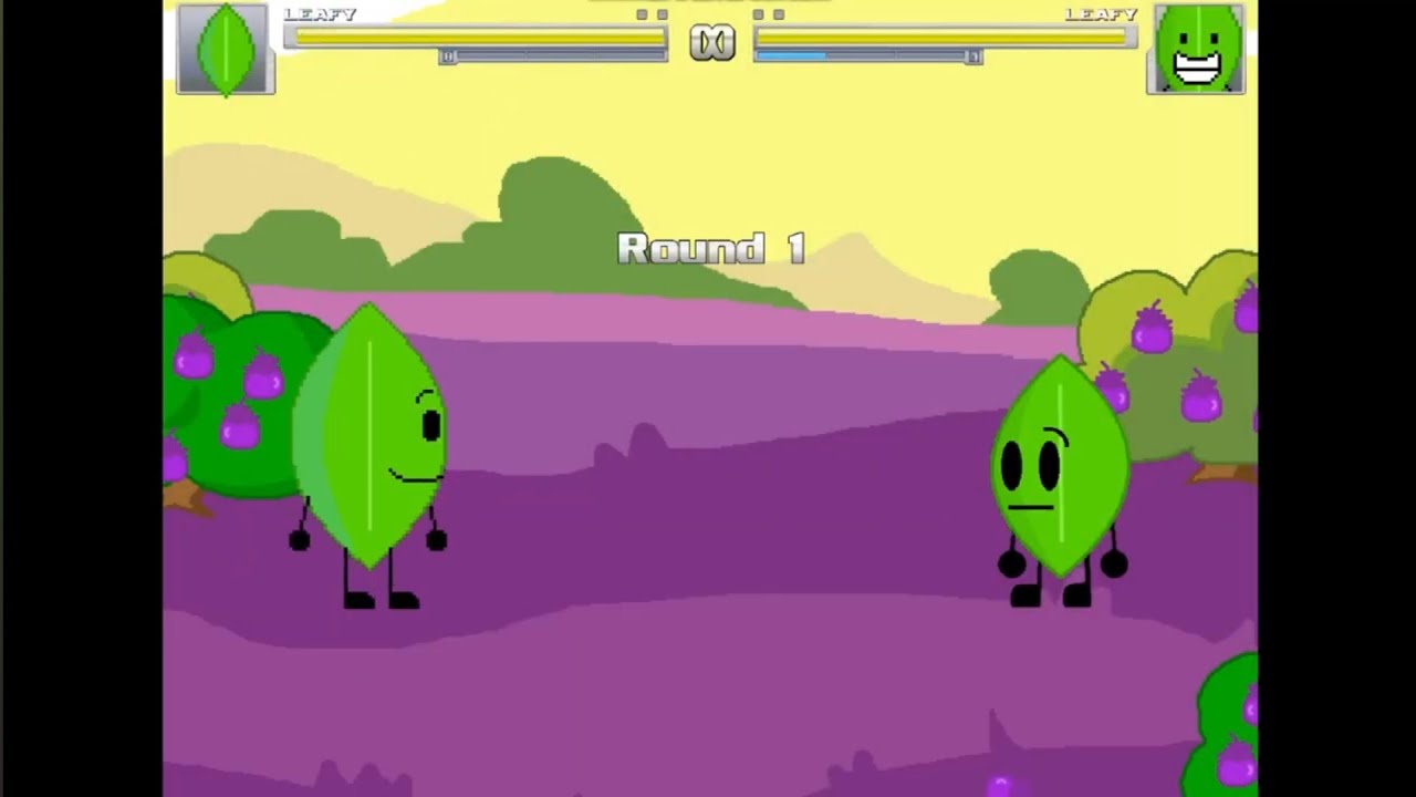 Новый Лифи против Старого Лифи — BFDI | M.U.G.E.N