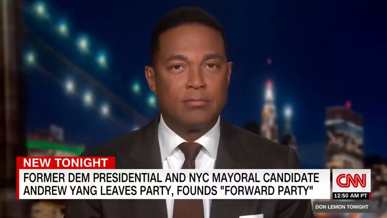 Andrew Yang talks Forward Party with Don Lemon