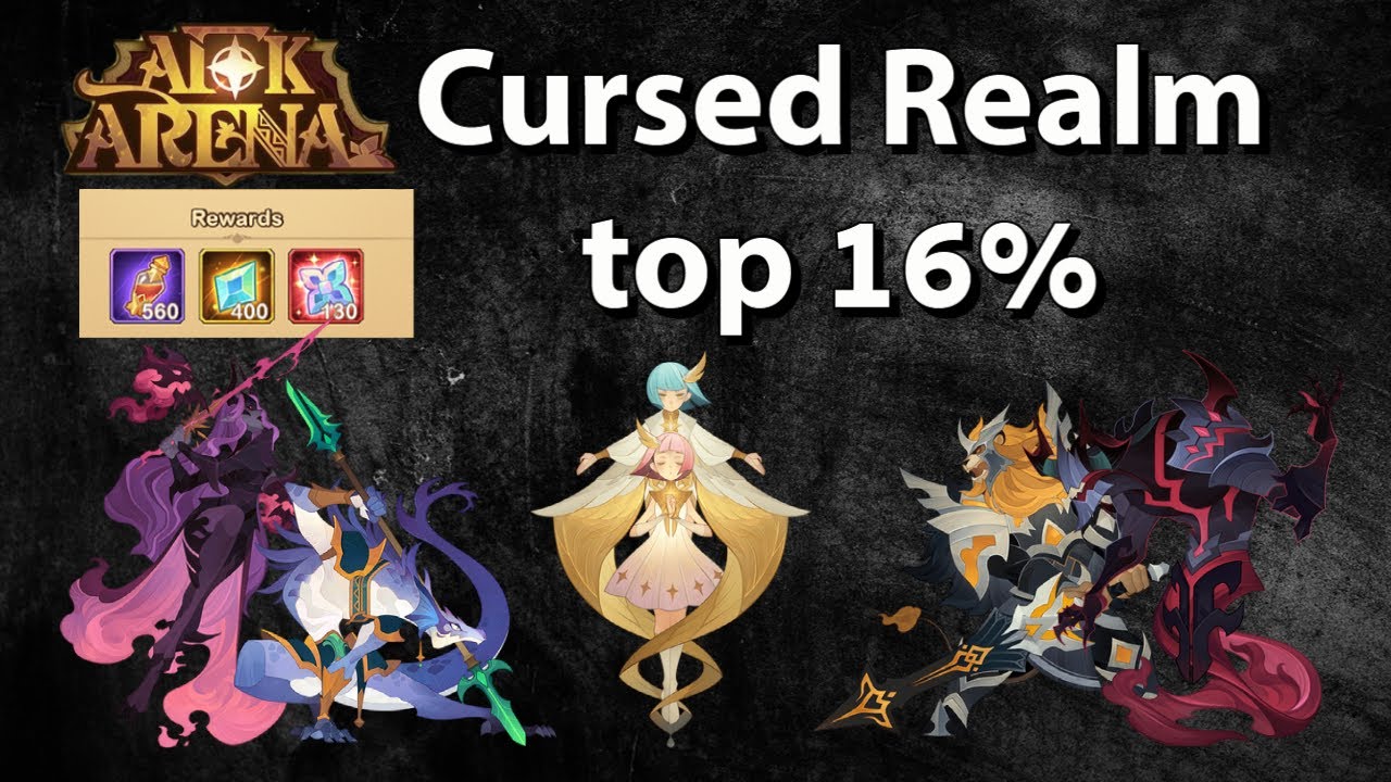Cursed Realm - Ice Shemira F2P Teams - Dodge Buff AFK Arena