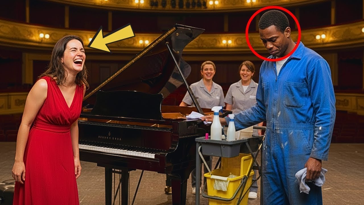 “EU CONSERTO ESSE PIANO” — a FILHA do milionário disse  “SE CONSERTAR, EU CASO COM VOCÊ!”