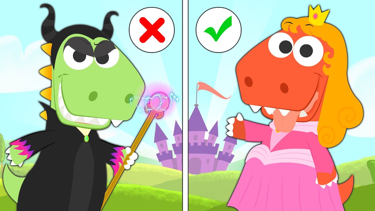 Learn with Eddie 👸👠 The story of Sleeping Beauty and Maleficent