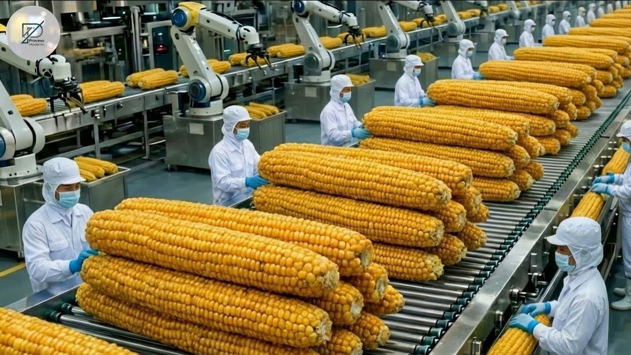 Dentro de la Fábrica del Primer Maíz Frito Entero del Mundo: La Leyenda de Corea