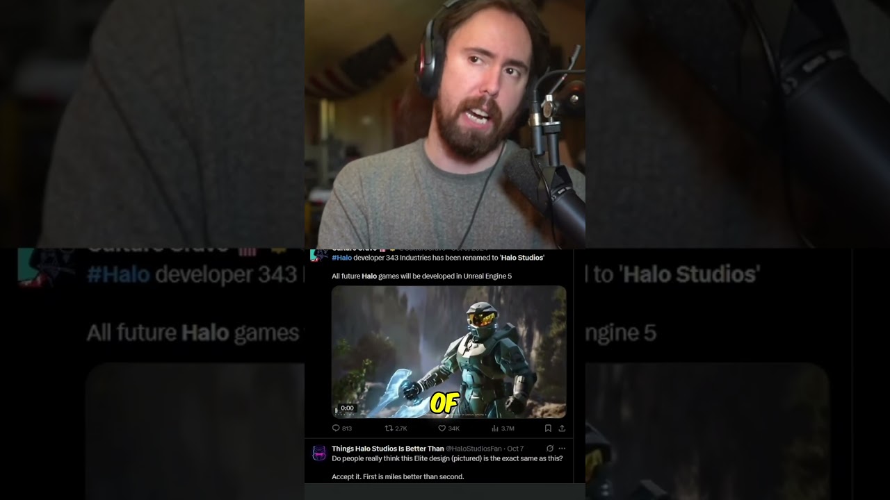 HALO is over #asmongold