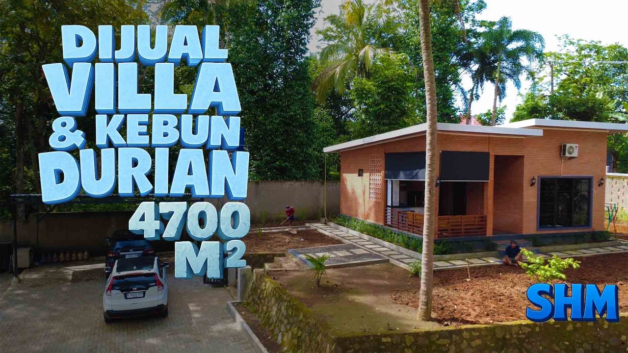 DIJUAL Villa Clasik  Kebun Durian LT4700M2 LEGALITAS  SHM&AJB, 📌Cinangka Serang-Banten