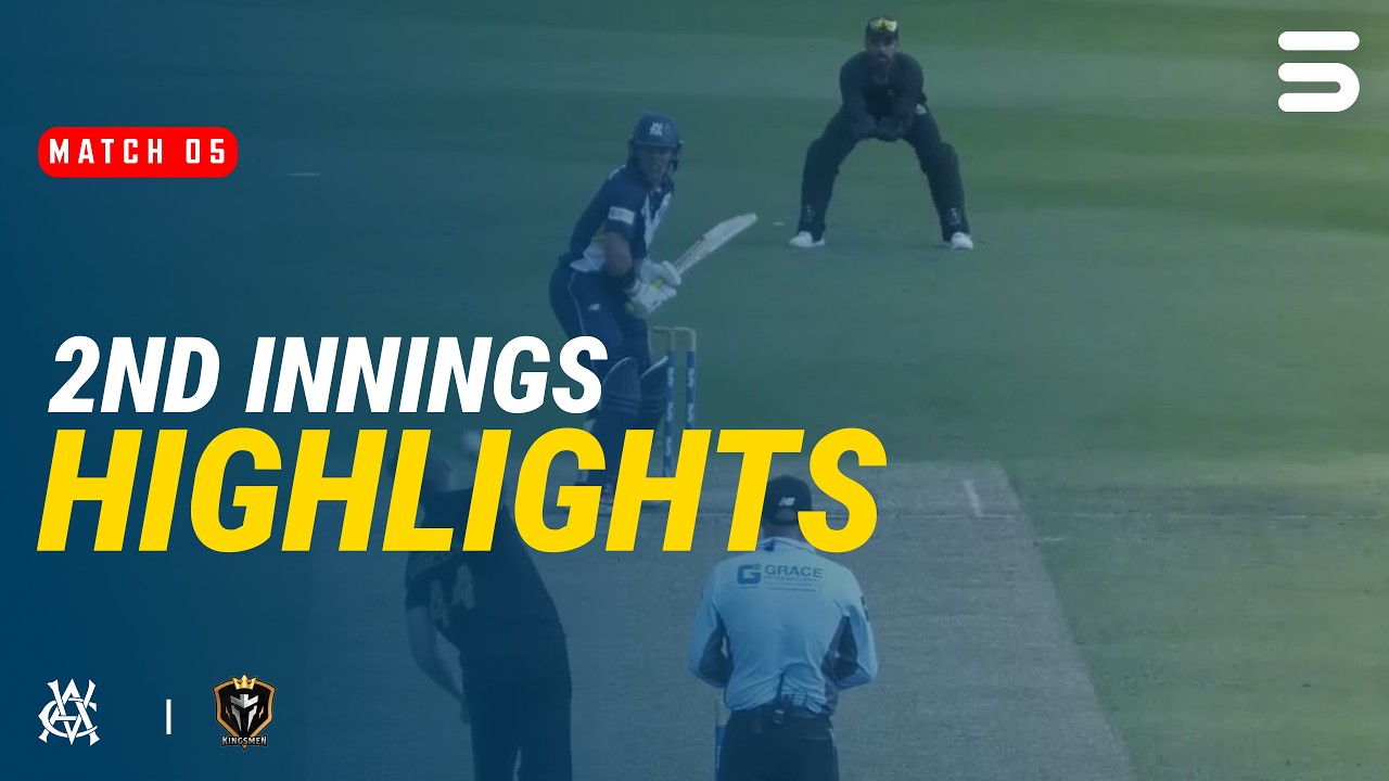 2nd Innings Highlights | Venue 2 DXC | Victoria vs Kingsmen | Match 5 | Top End 2026 | ZP1U