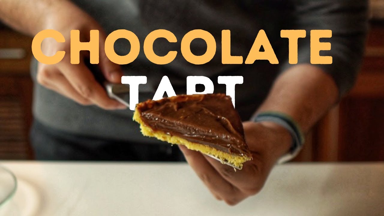 An INCREDIBLE CHOCOLATE TART literally ANYONE can make!