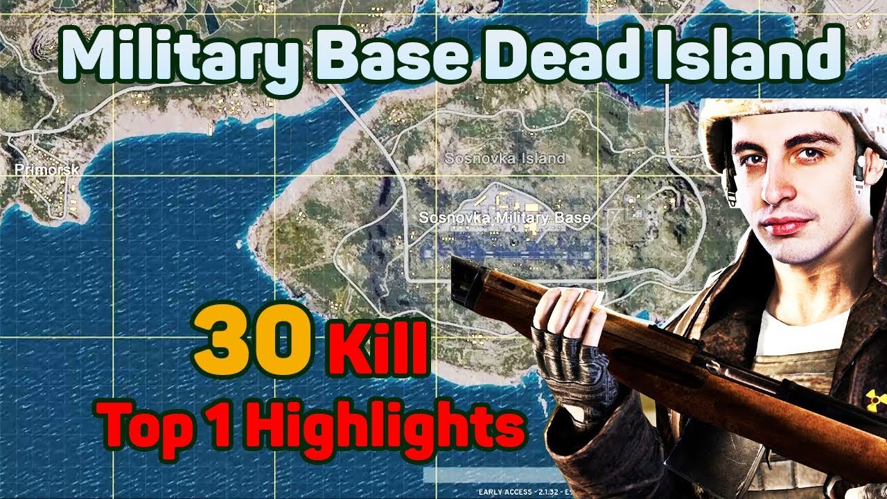 Military Base is Dead Island - Shroud 30 Kills Solo FPP [NA] - PUBG Highlights Top 1 #3