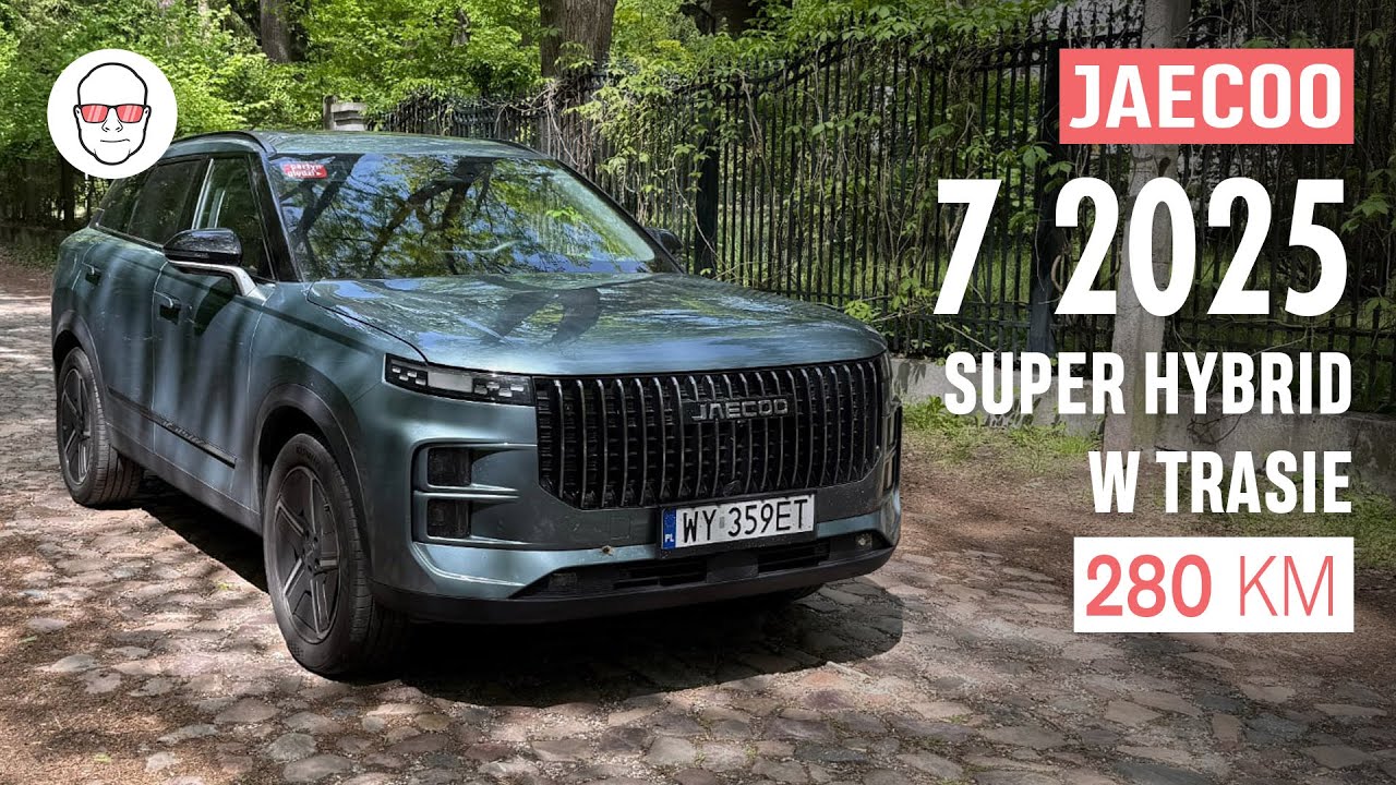 Jaecoo 7 Super Hybrid Plugin do Monachium i z powrotem test PL Pertyn Ględzi