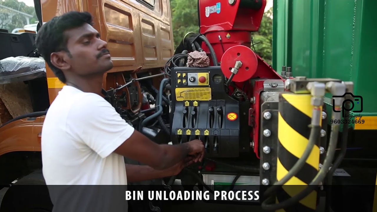 GVMC Project ||  L&T  Company Making ||  High-tech  Dust Bins