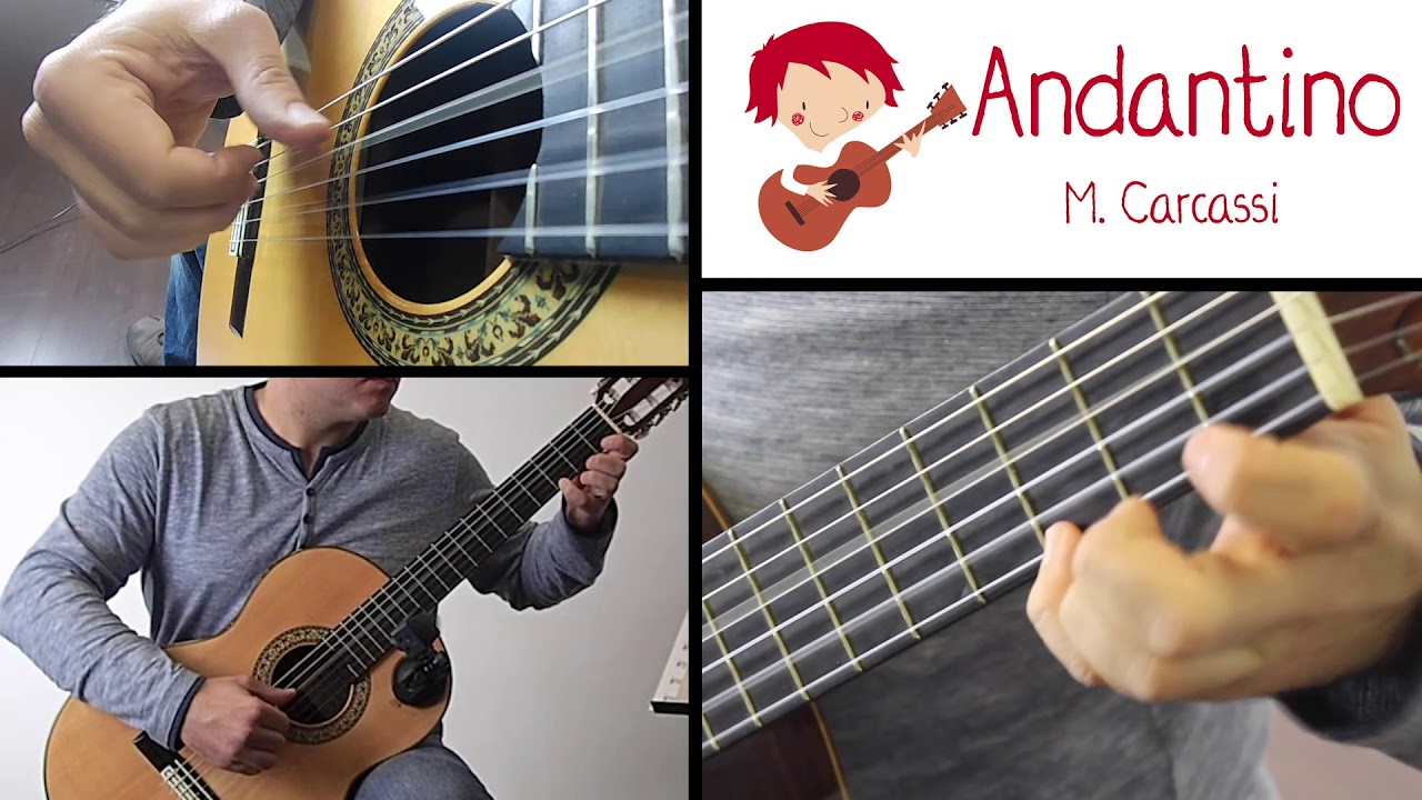 08 - Andantino de M. Carcassi - Guitarra Suzuki (Vol. 2)