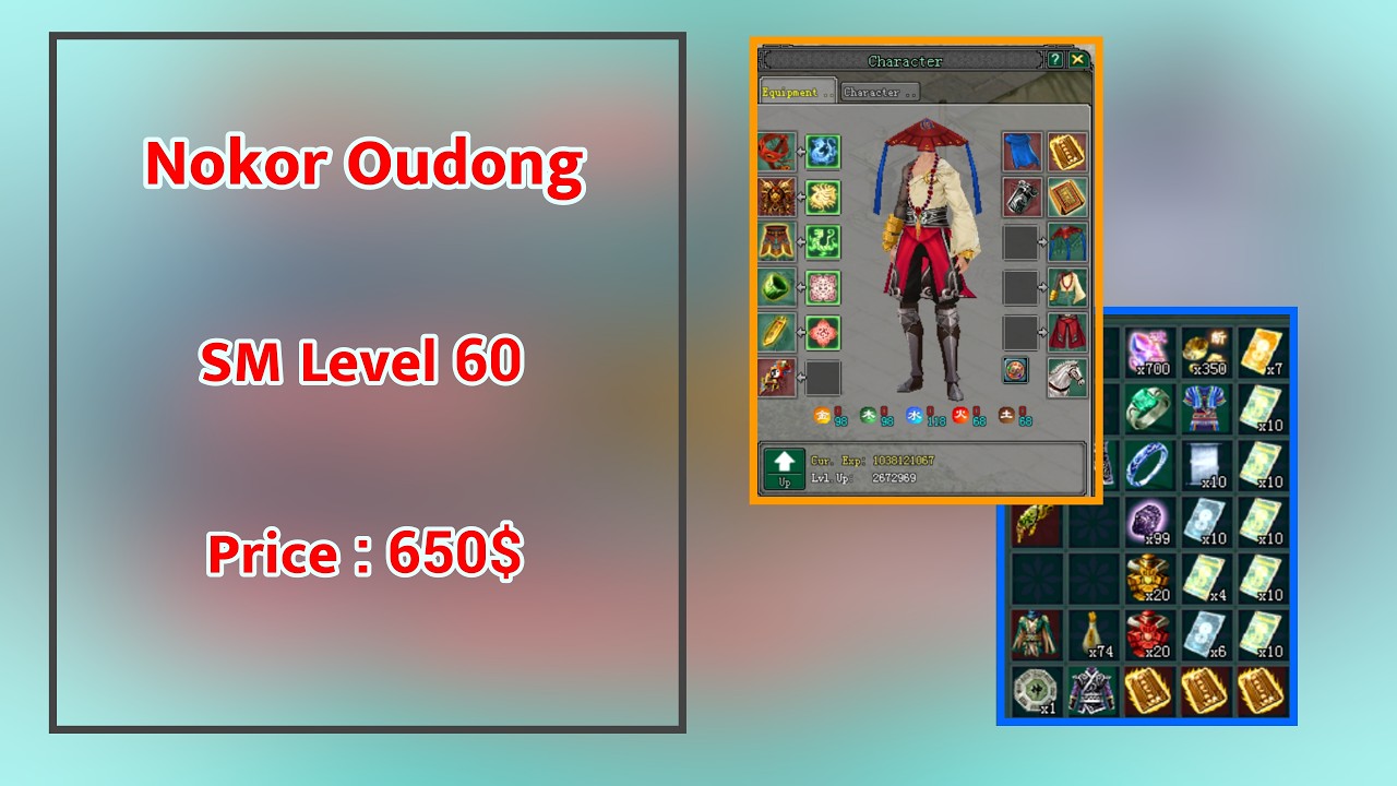 JX2-SM Level 60 Nokor Oudong