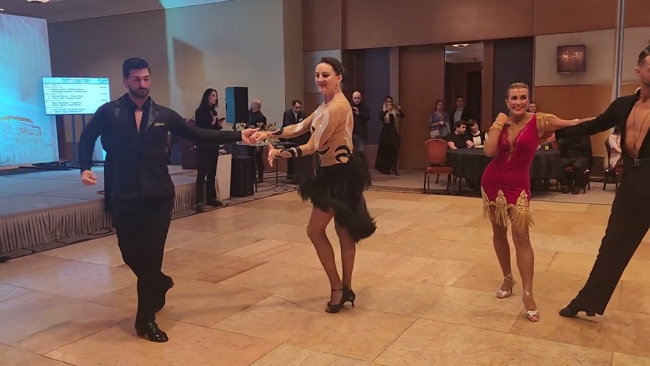 RUMBA ar Budapest Grand Ball. Michele Prioletti Elena Volpi