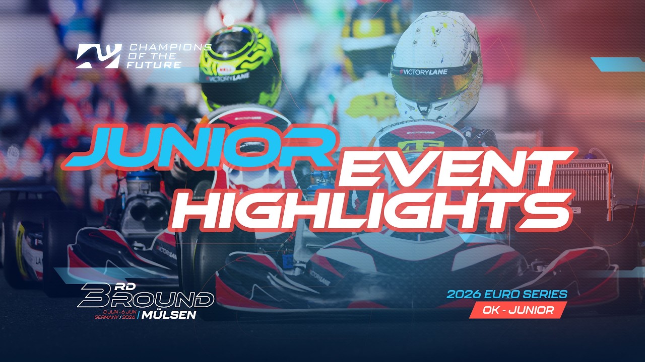 OK Junior Weekend Highlights | Round 3 - Arena E M&uuml;lsen | Champions of the Future Euro Series 2026
